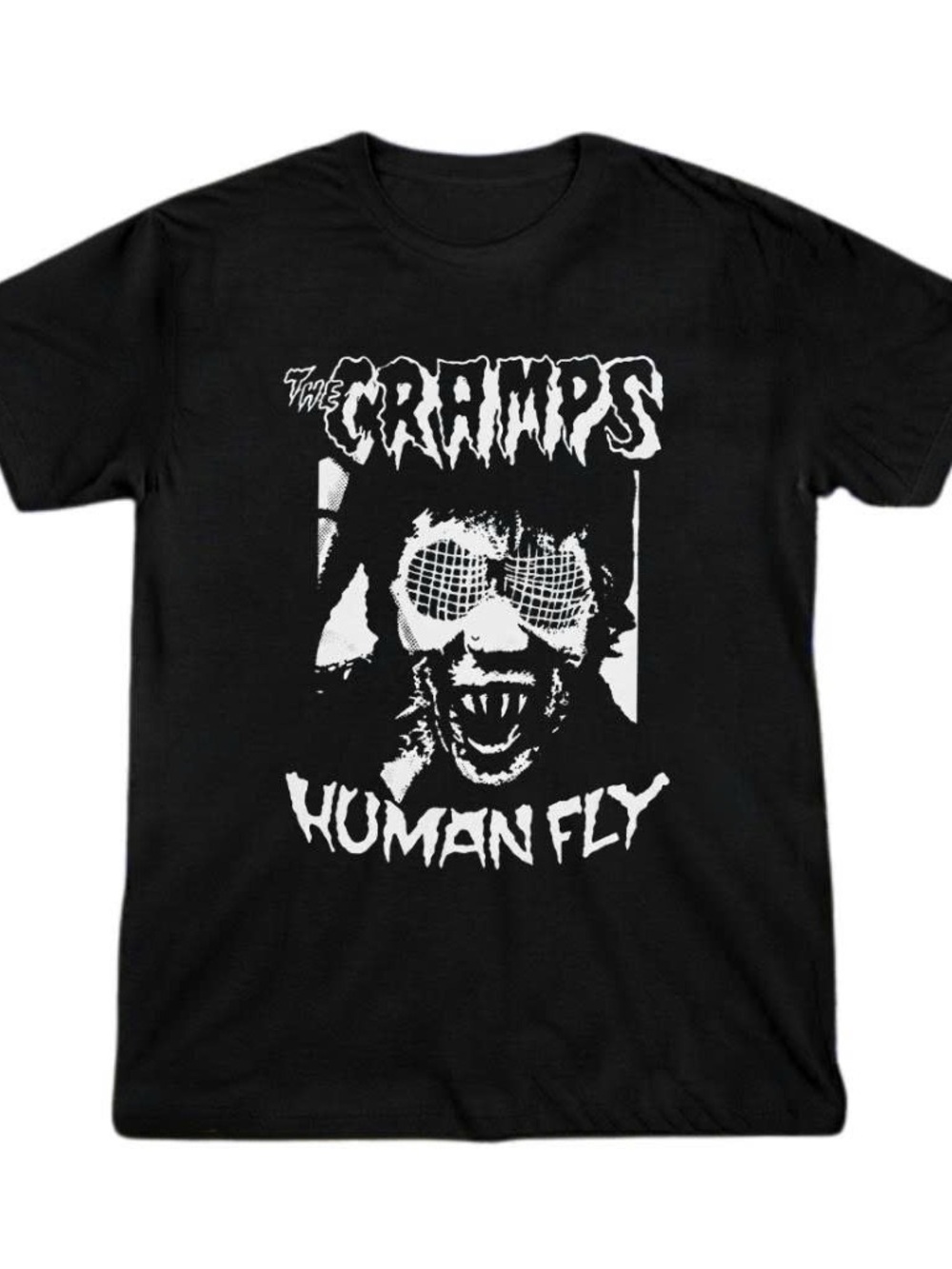 The Cramps "Human Fly" Black Graphic Tee